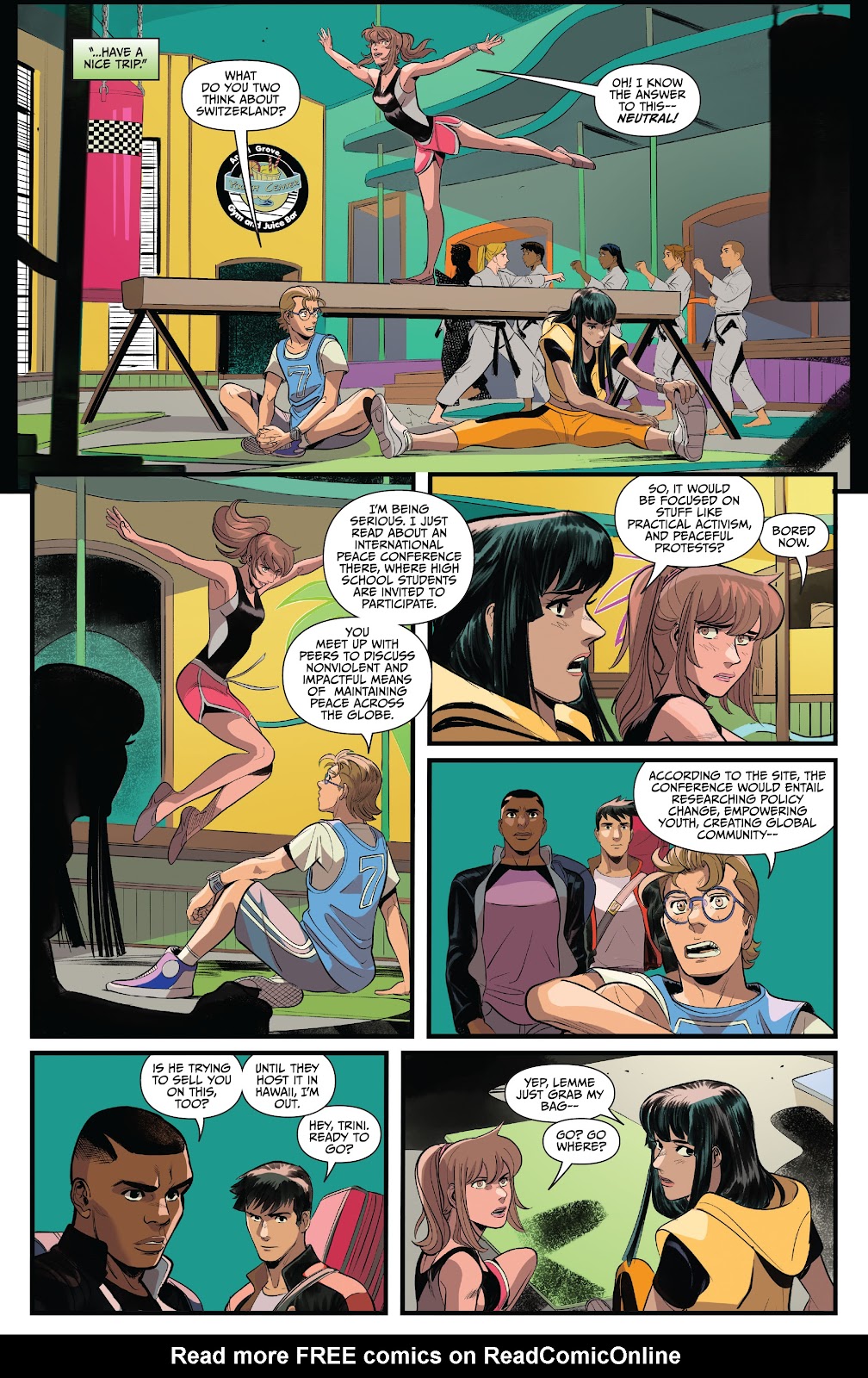 Saban's Go Go Power Rangers issue 29 - Page 14