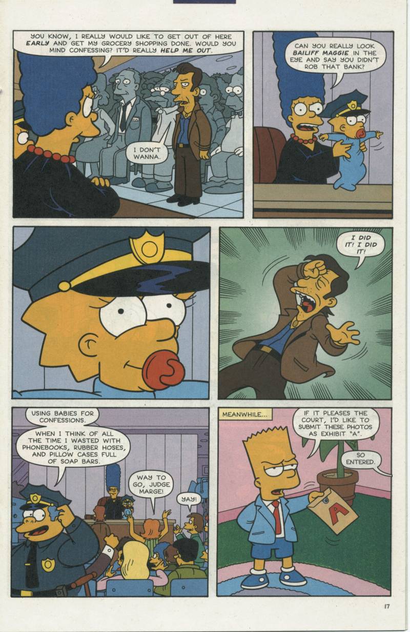 Read online Simpsons Comics comic -  Issue #64 - 18