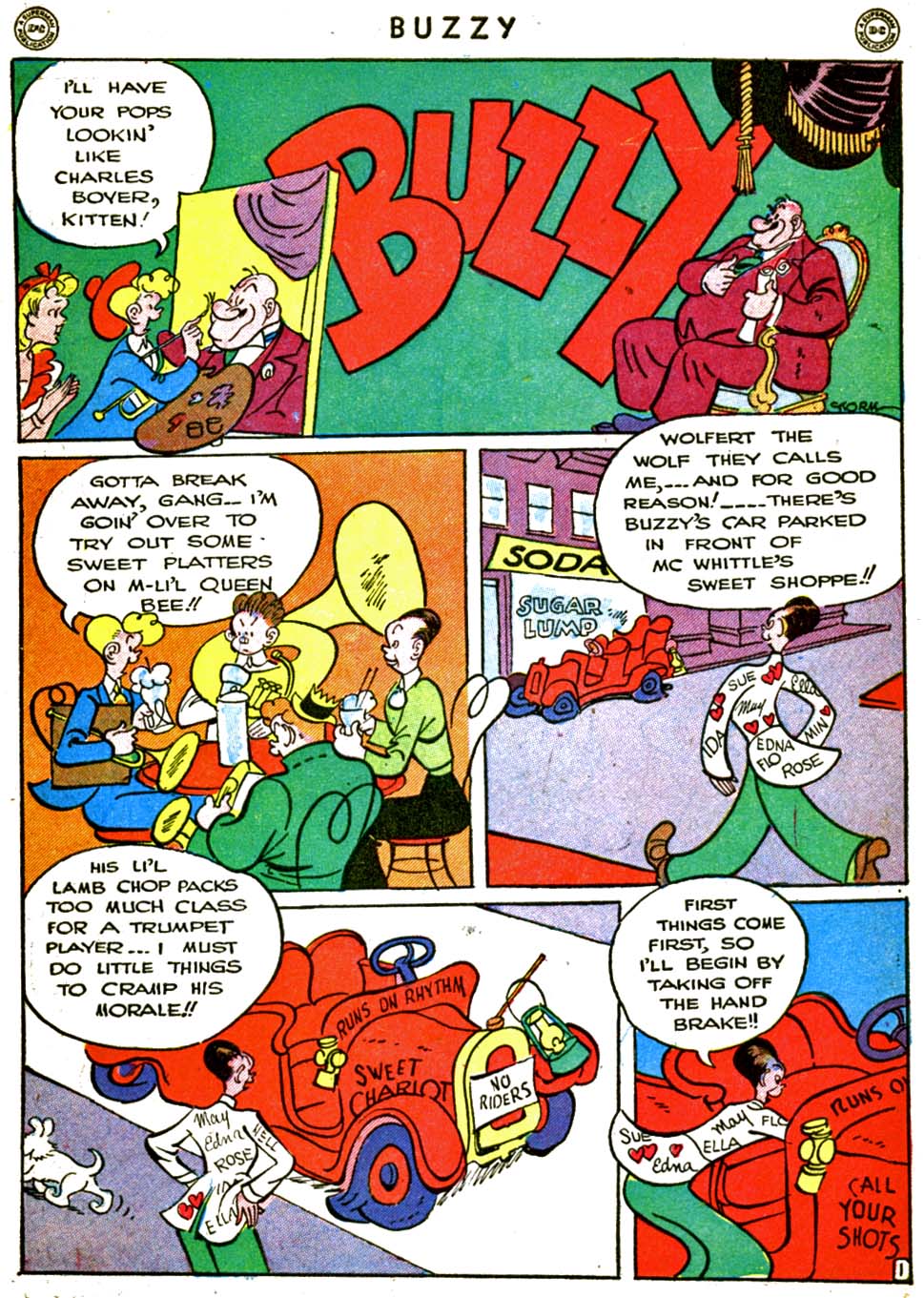 Read online Buzzy comic -  Issue #1 - 3