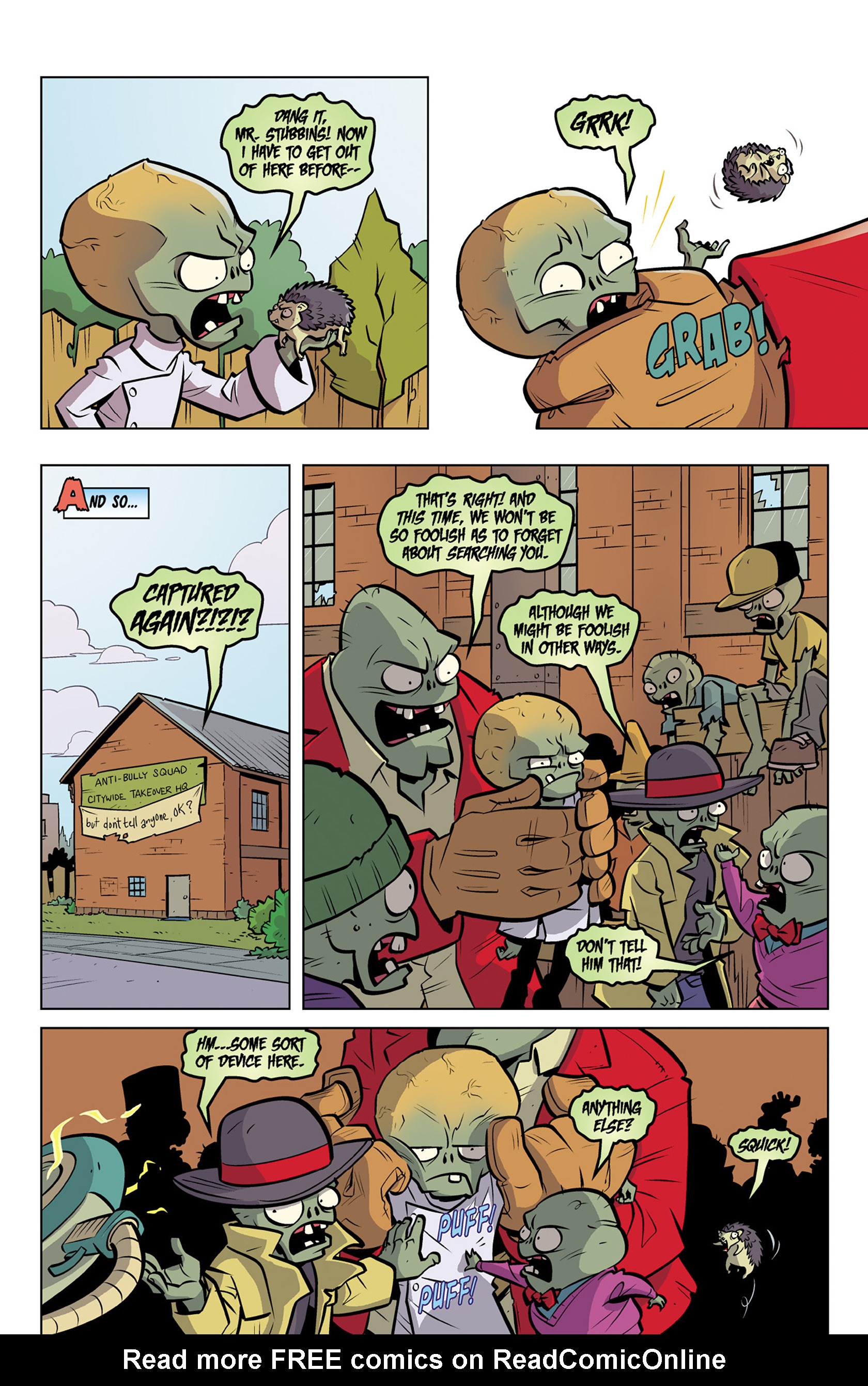 Read online Plants vs. Zombies: Bully For You comic -  Issue #3 - 13