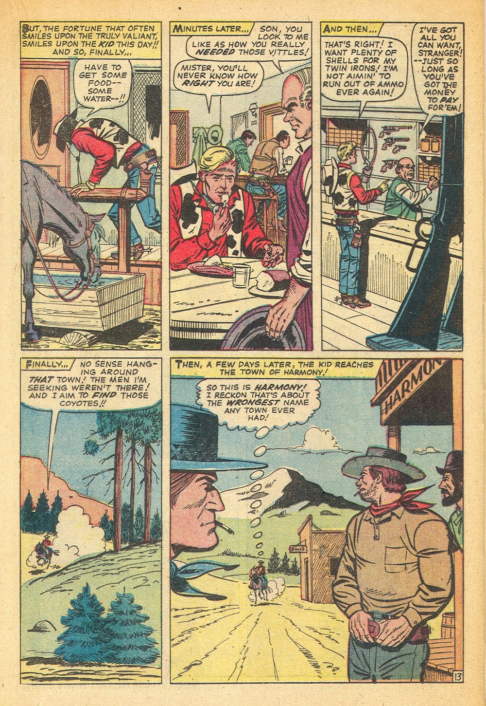 Read online Kid Colt Outlaw comic -  Issue #120 - 17