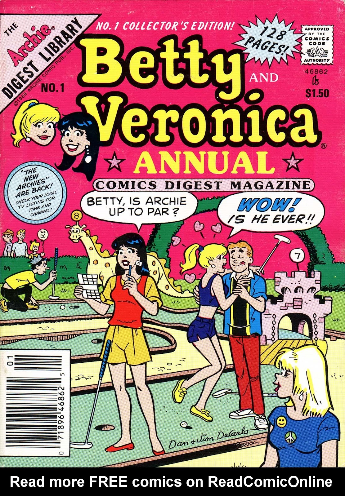 Betty and Veronica Annual Digest Magazine issue 1 - Page 1