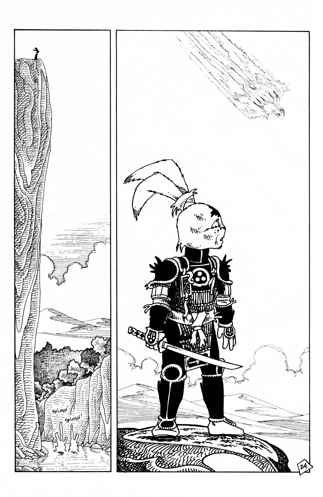 Read online Space Usagi (1992) comic -  Issue #3 - 26