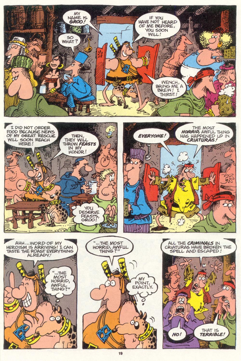 Read online Sergio Aragonés Groo the Wanderer comic -  Issue #105 - 21