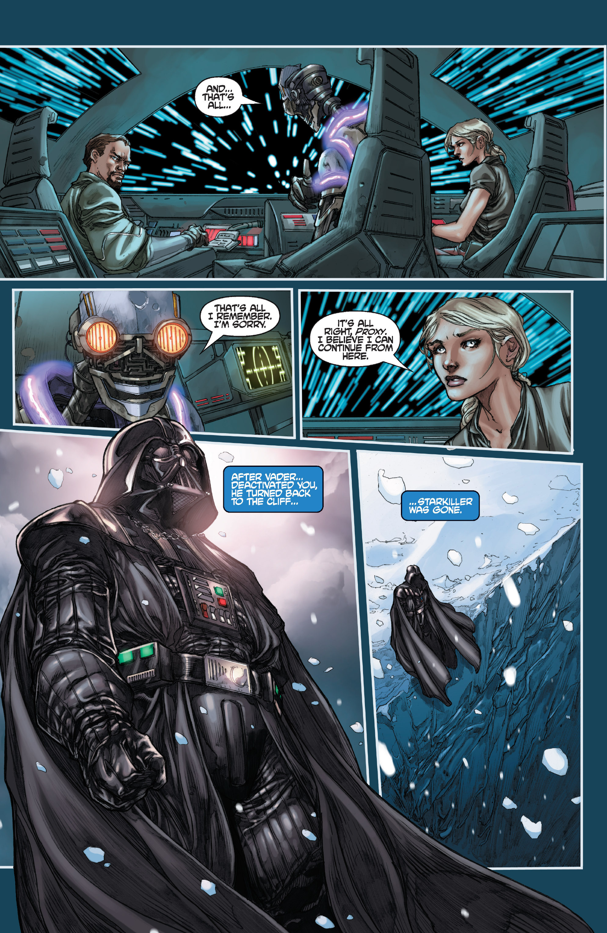Read online Star Wars: The Force Unleashed comic -  Issue # Full - 99