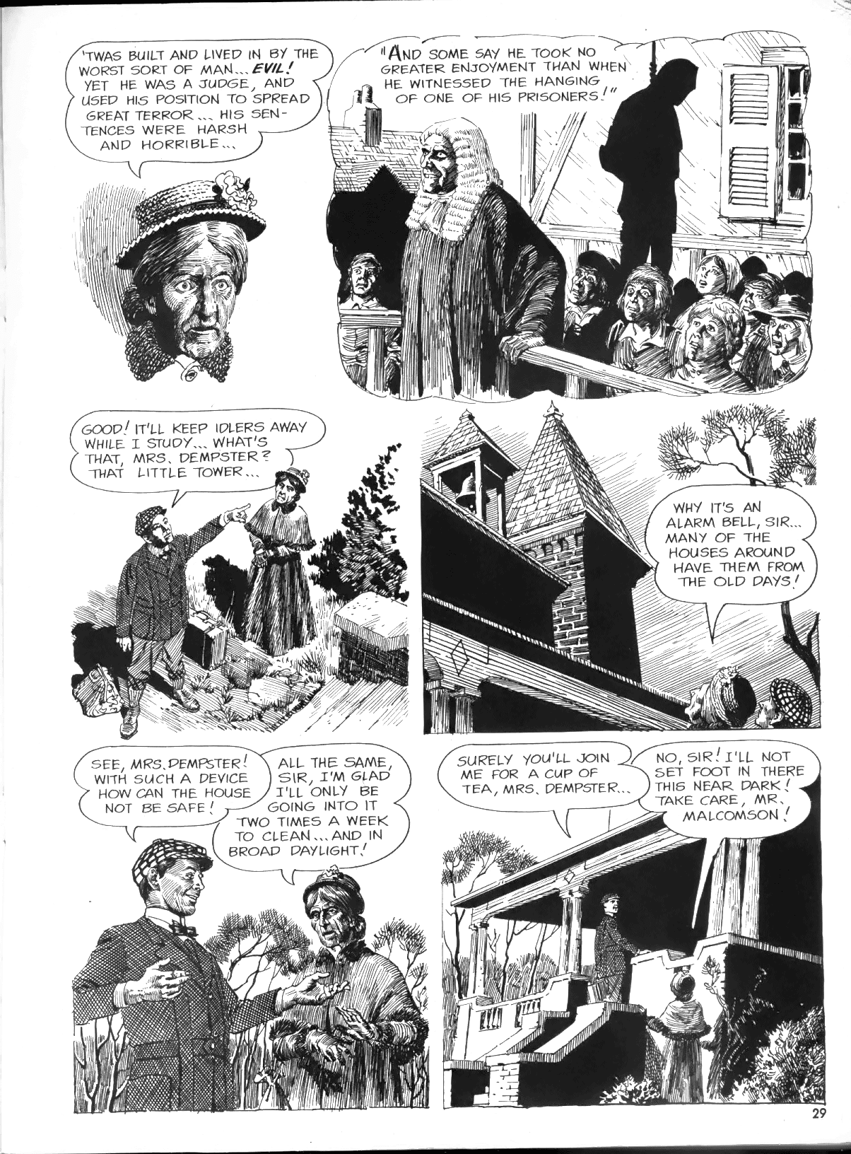Read online Creepy (1964) comic -  Issue #5 - 29