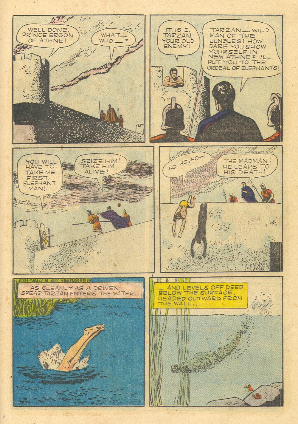 Read online Tarzan (1948) comic -  Issue #39 - 29