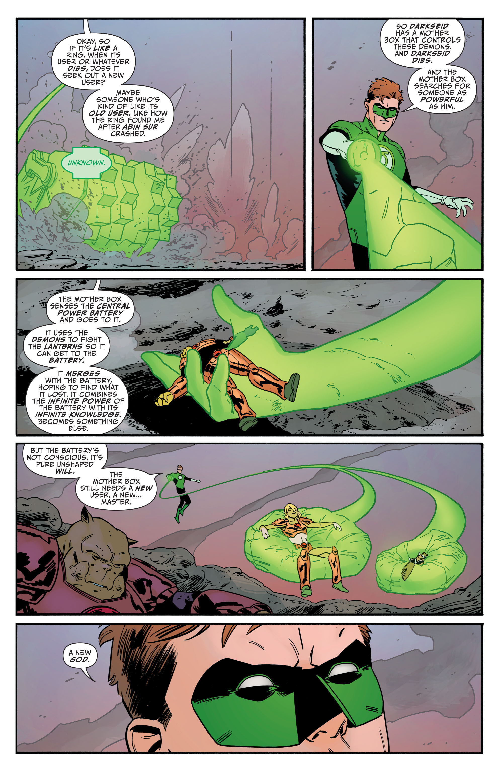 Read online Justice League: Darkseid War: Green Lantern comic -  Issue #1 - 10