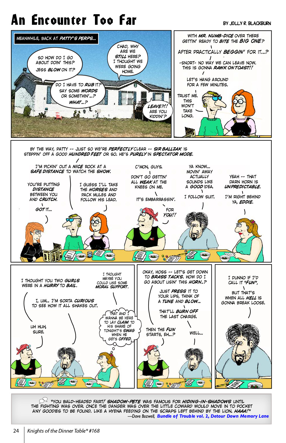 Read online Knights of the Dinner Table comic -  Issue #168 - 26