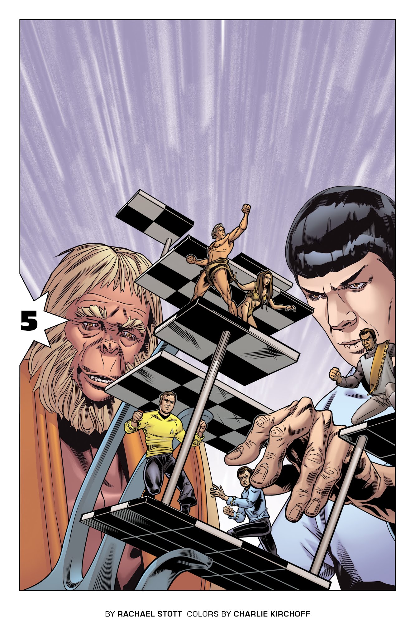 Read online Star Trek/Planet of the Apes: The Primate Directive comic -  Issue # _TPB - 91