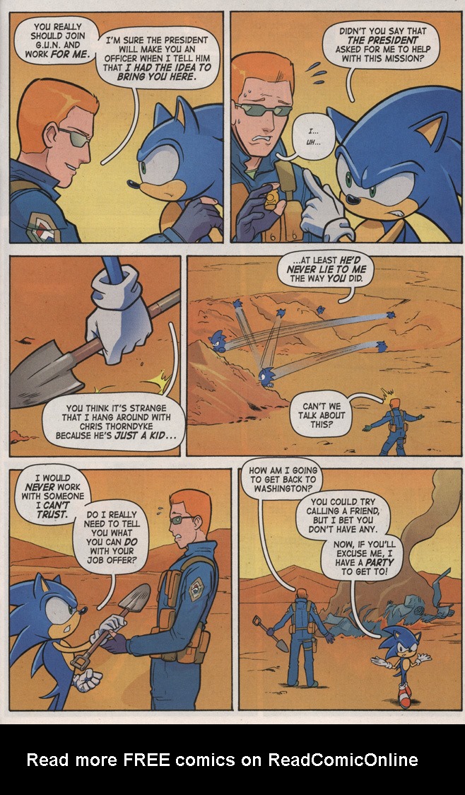 Read online Sonic X comic -  Issue #7 - 31
