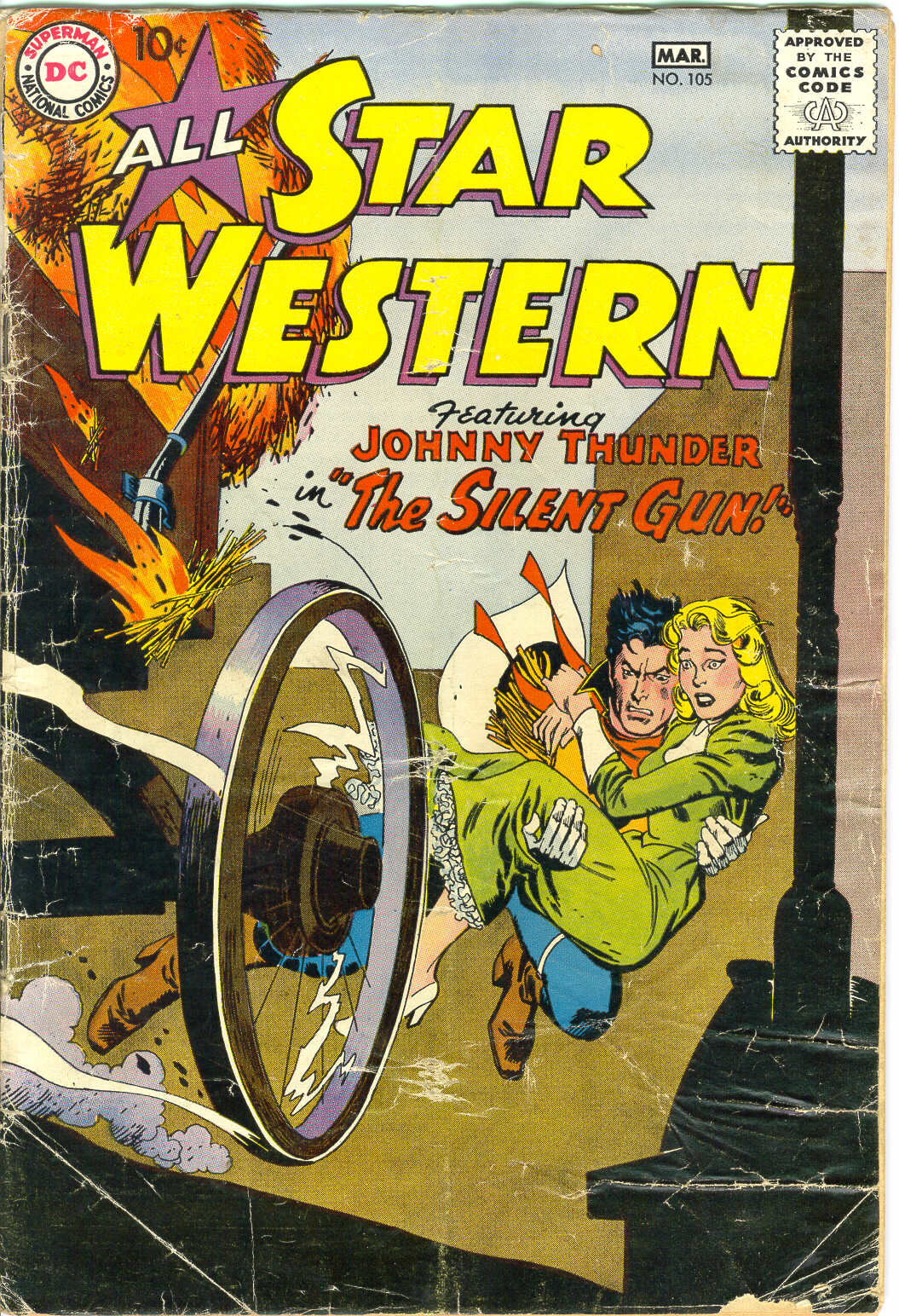 Read online All-Star Western (1951) comic -  Issue #105 - 1