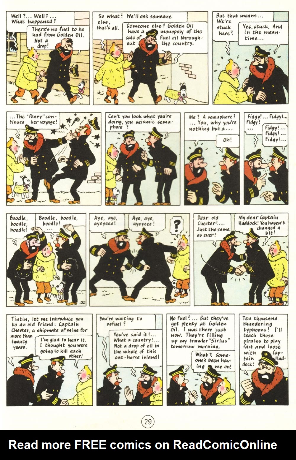 Read online The Adventures of Tintin comic -  Issue #10 - 32