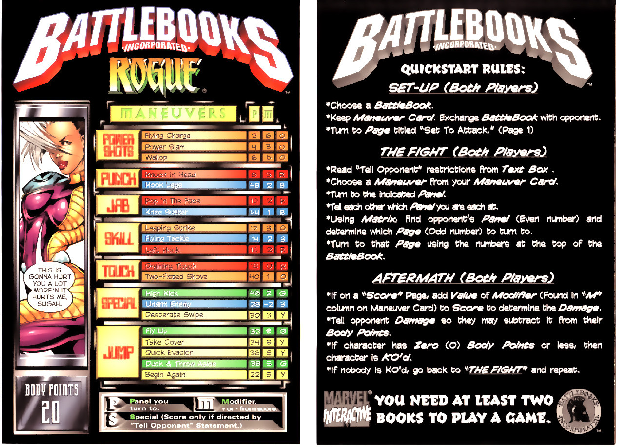 Read online Rogue Battlebook: Streets Of Fire comic -  Issue # Full - 28