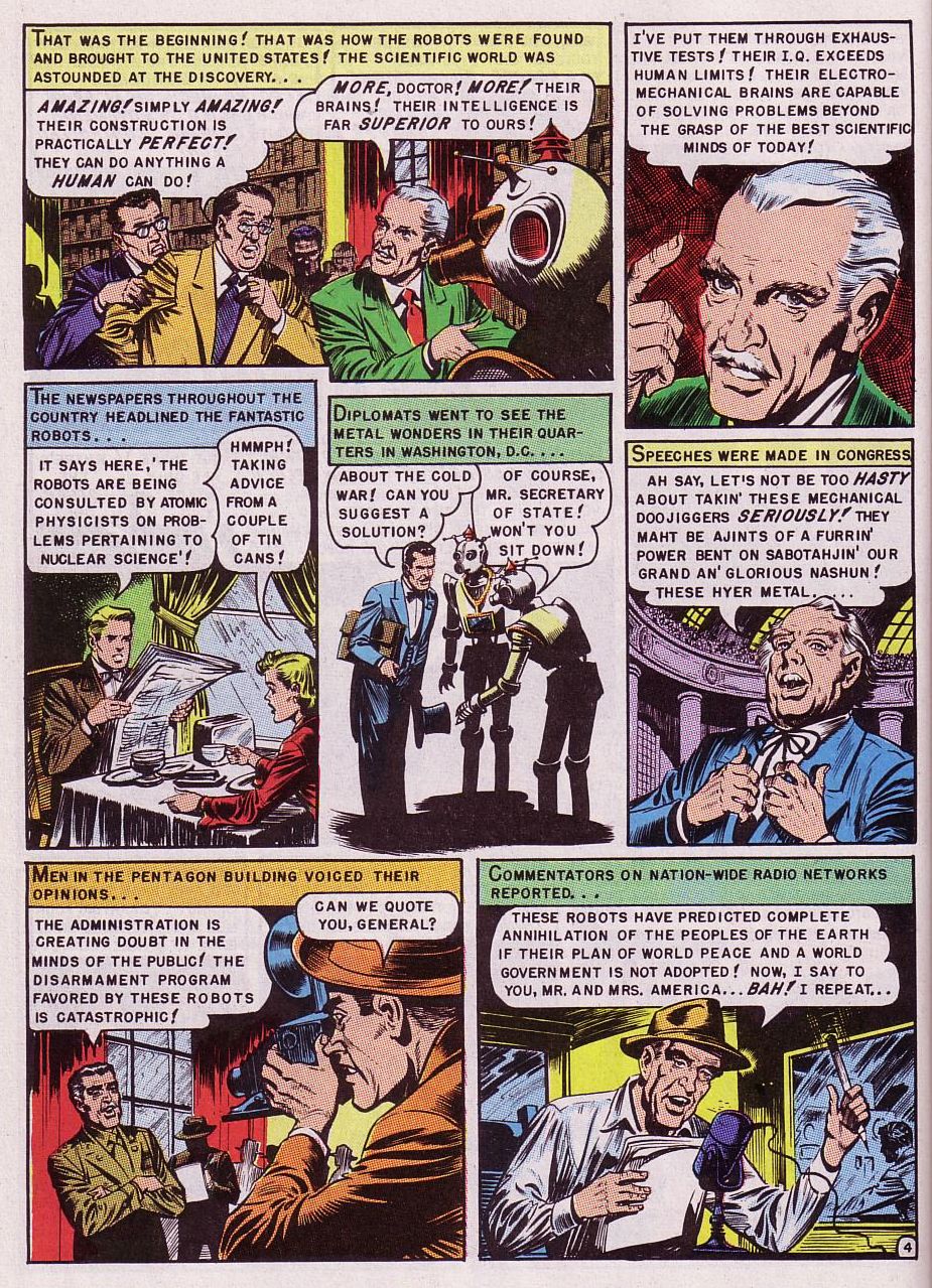 Read online Weird Fantasy (1951) comic -  Issue #6 - 21