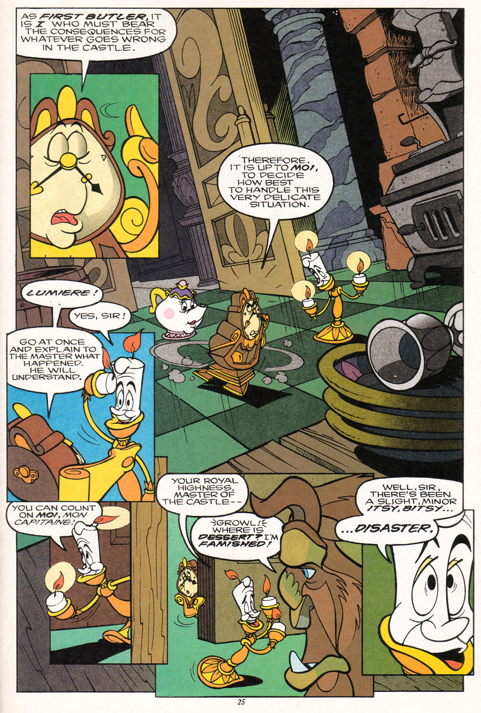 Read online Disney's Beauty and the Beast comic -  Issue #13 - 27
