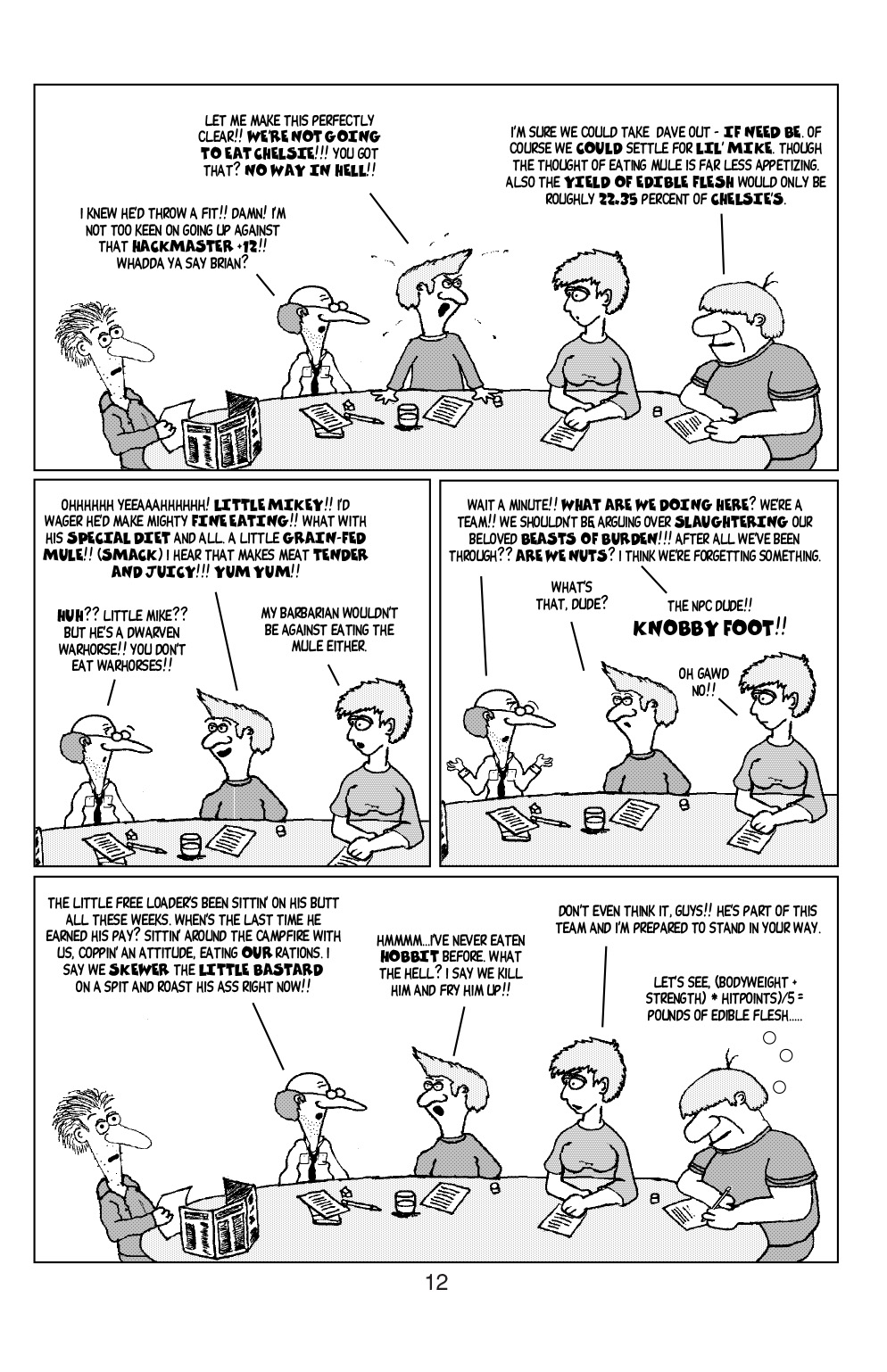 Read online Knights of the Dinner Table comic -  Issue #16 - 14