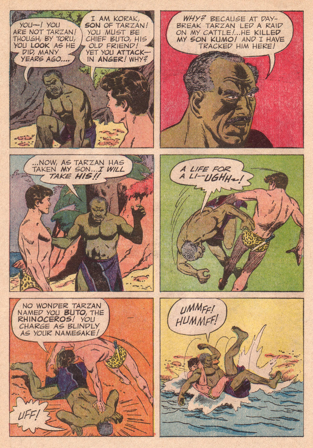 Read online Korak, Son of Tarzan (1964) comic -  Issue #12 - 4