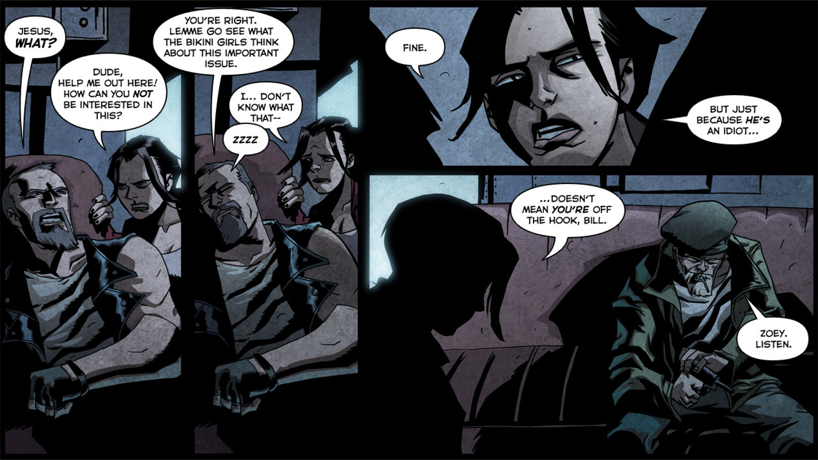 Read online Left 4 Dead: The Sacrifice comic -  Issue #4 - 5