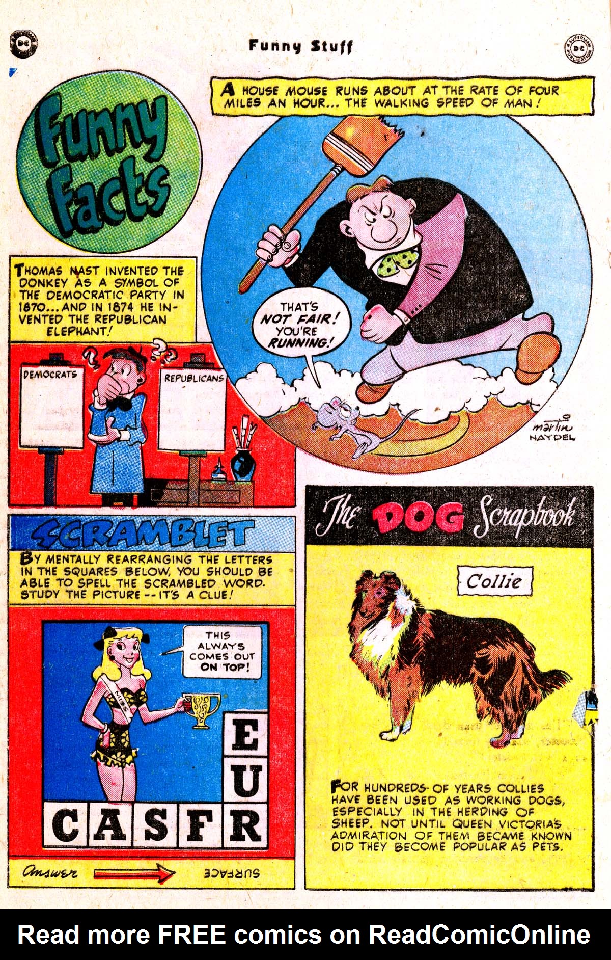 Read online Funny Stuff comic -  Issue #50 - 40