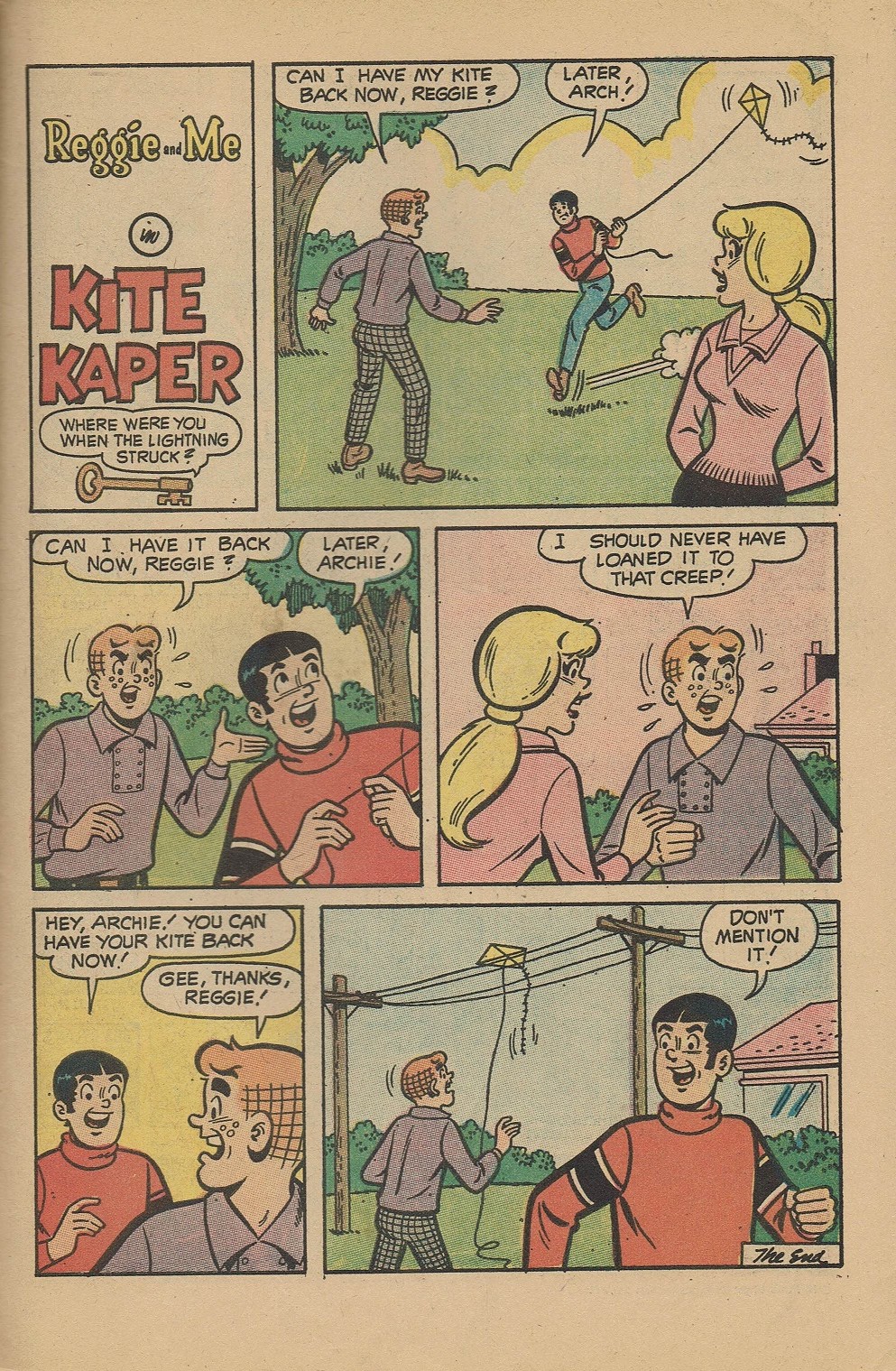 Read online Reggie and Me (1966) comic -  Issue #47 - 27
