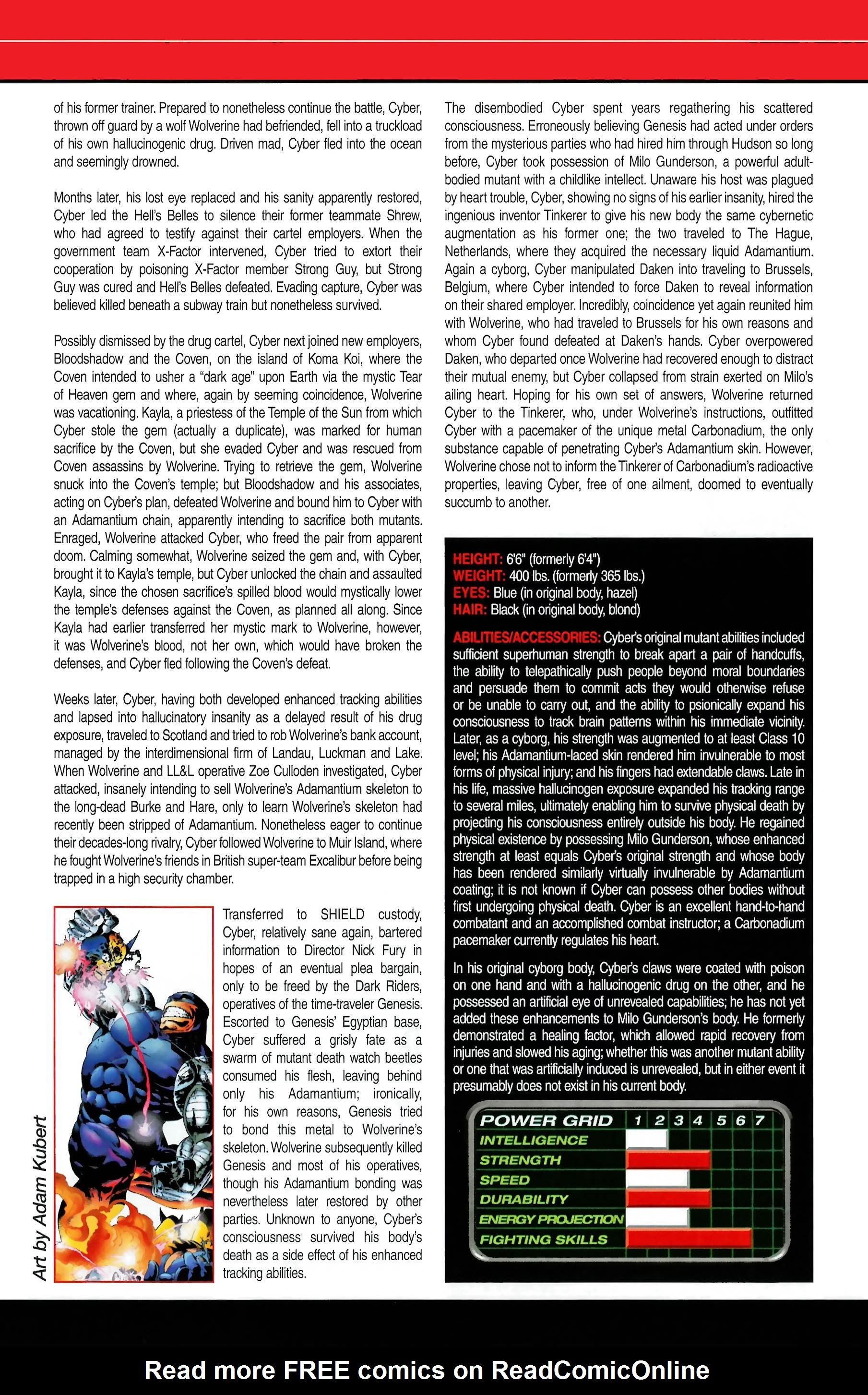 Read online Official Handbook of the Marvel Universe A to Z comic -  Issue # TPB 3 (Part 1) - 19