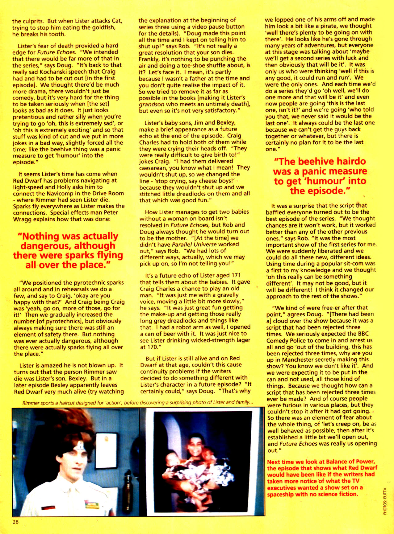 Read online Red Dwarf Smegazine (1993) comic -  Issue #2 - 28