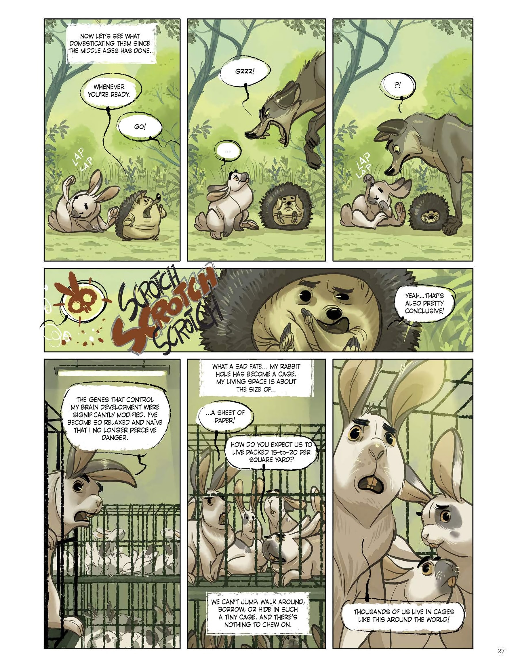 Read online Letters from Animals comic -  Issue # TPB - 28