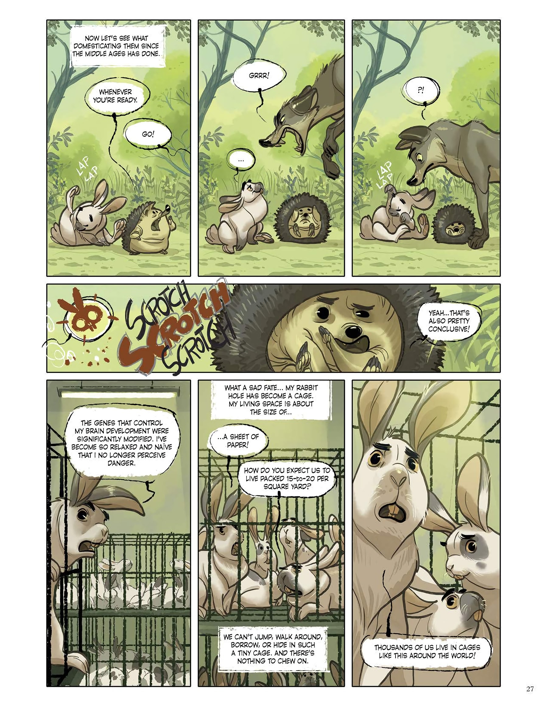 Read online Letters from Animals comic -  Issue # TPB - 28