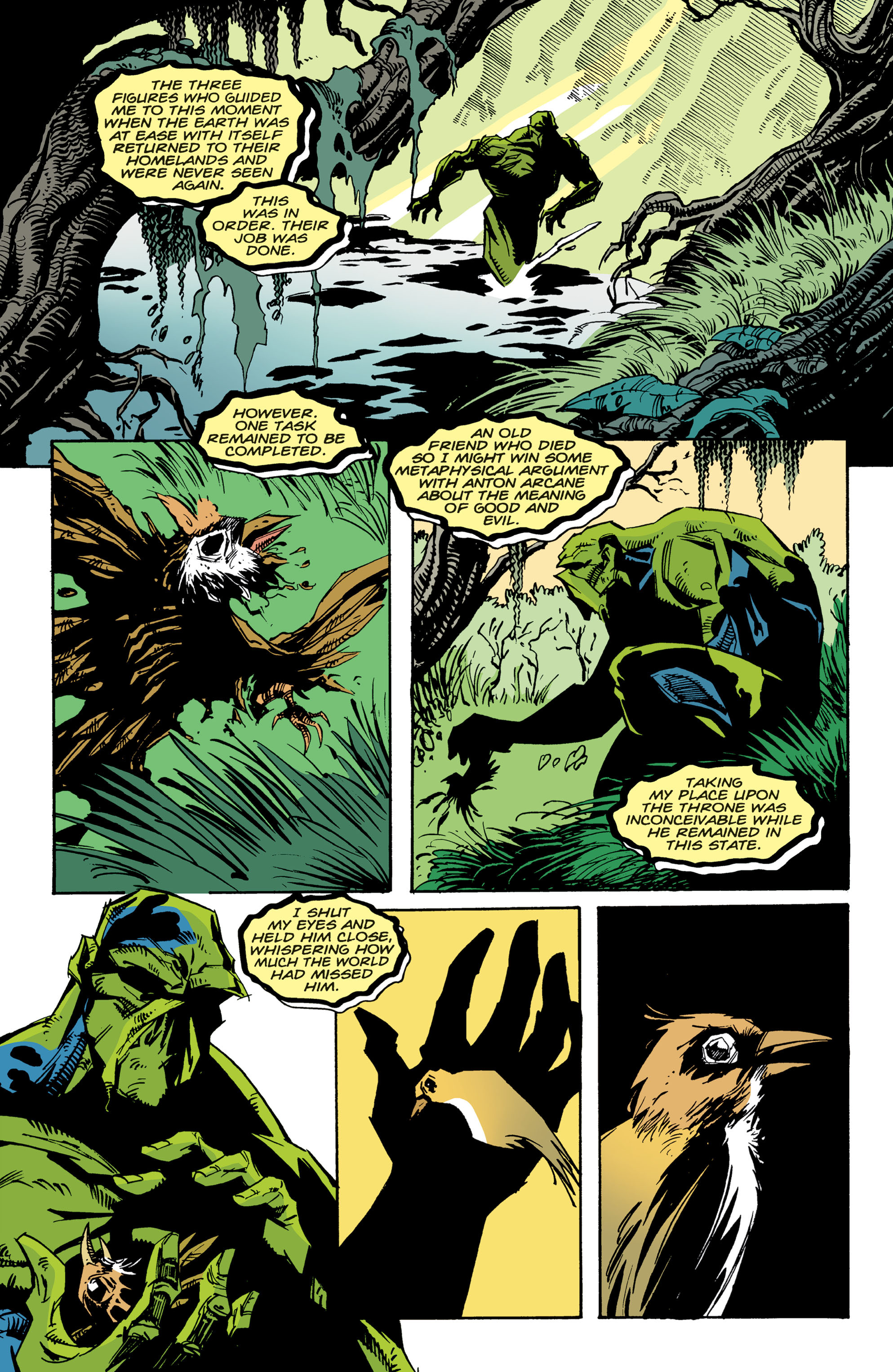 Read online Swamp Thing (1982) comic -  Issue # _TPB - Trial by Fire - 269