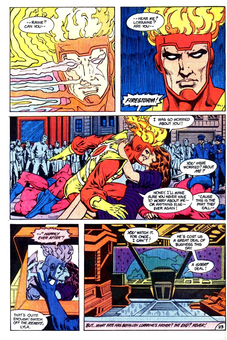 The Fury of Firestorm Issue #28 #32 - English 24