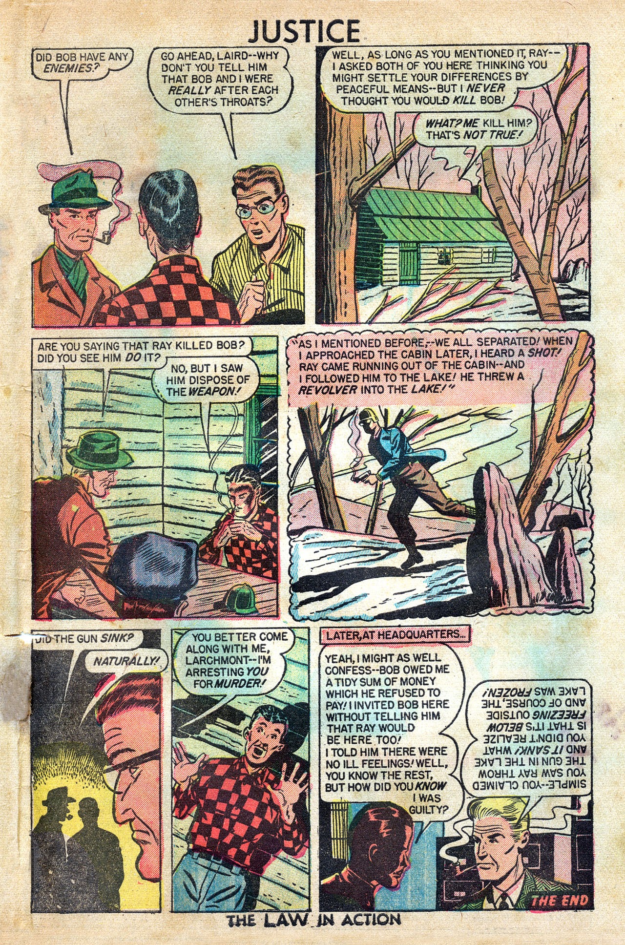 Read online Justice Comics (1948) comic -  Issue #7 - 33