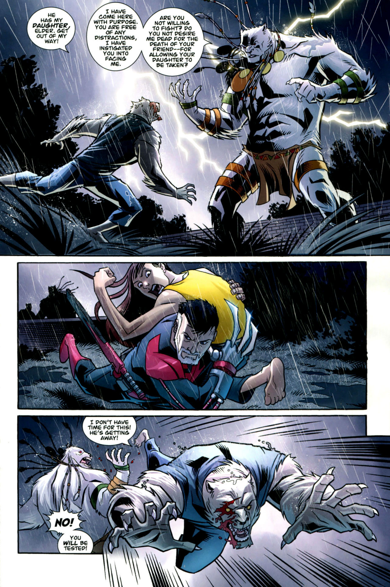 Read online The Astounding Wolf-Man comic -  Issue #24 - 3