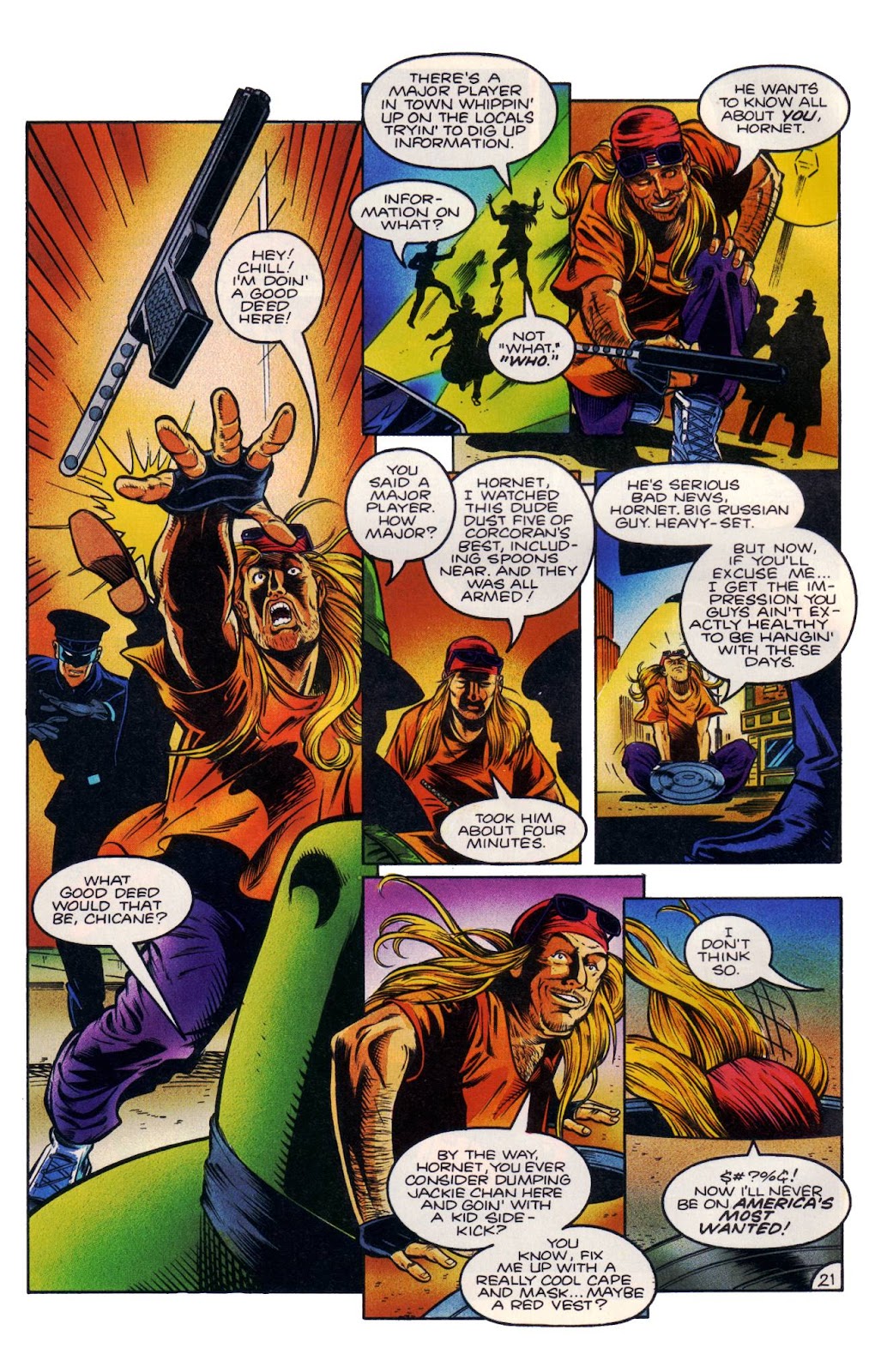 The Green Hornet (1991) issue 10 - Page 22