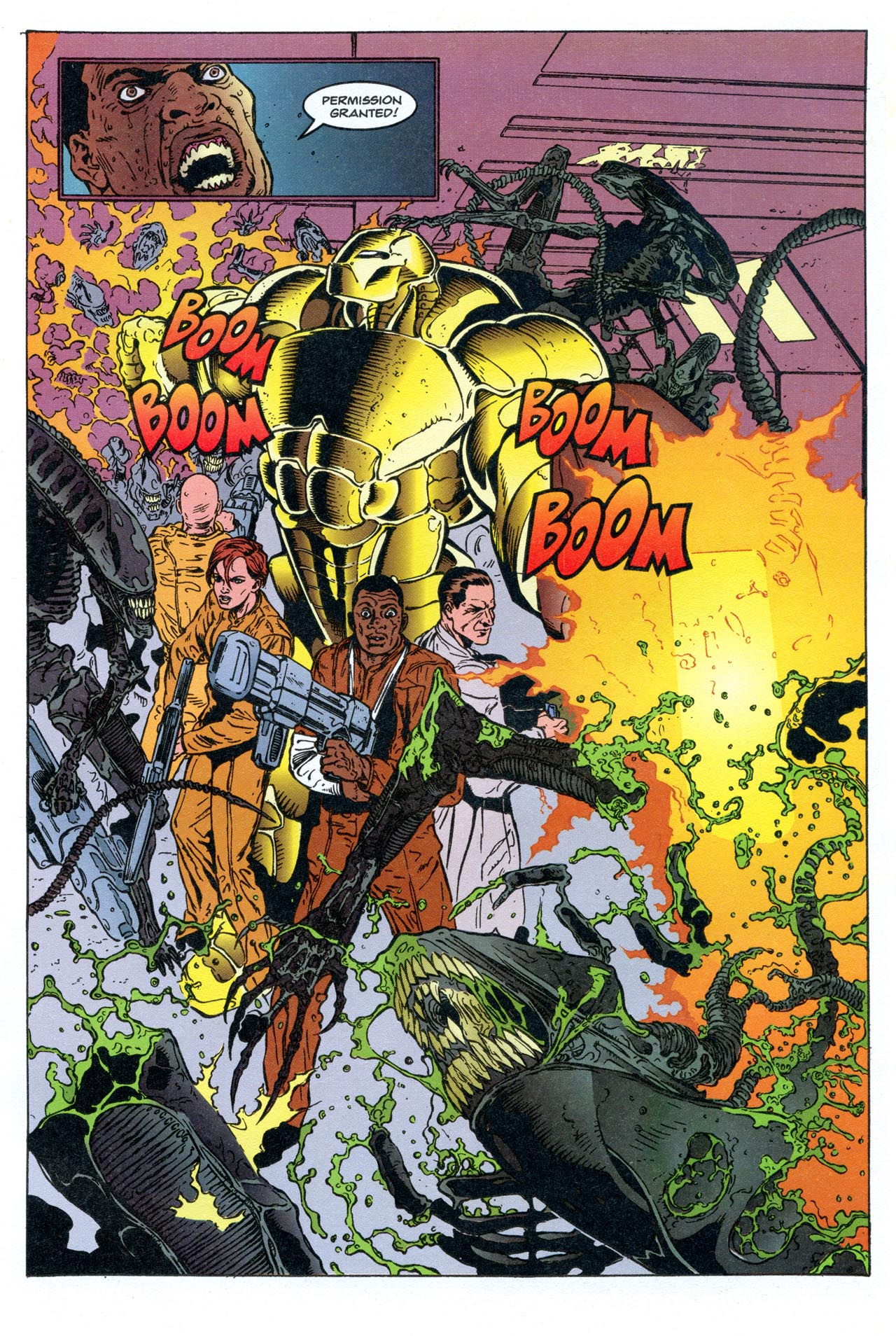 Read online Aliens: Stronghold comic -  Issue #4 - 17