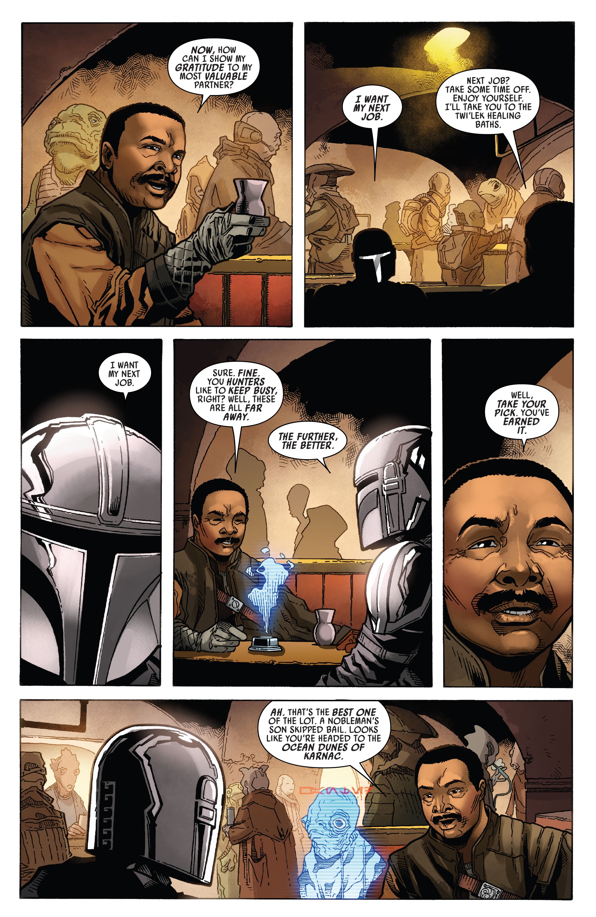Read online Star Wars: The Mandalorian comic -  Issue #3 - 14