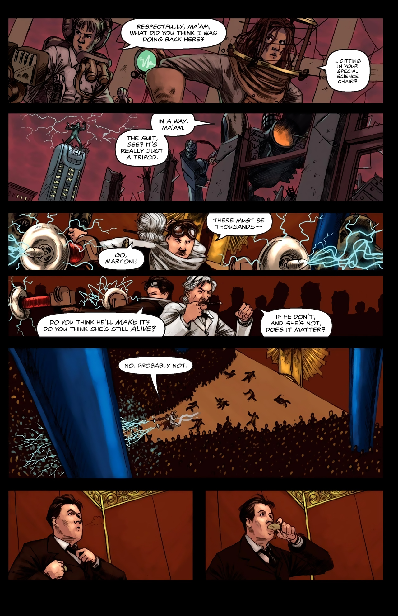 Read online The Five Fists of Science comic -  Issue # TPB - 104