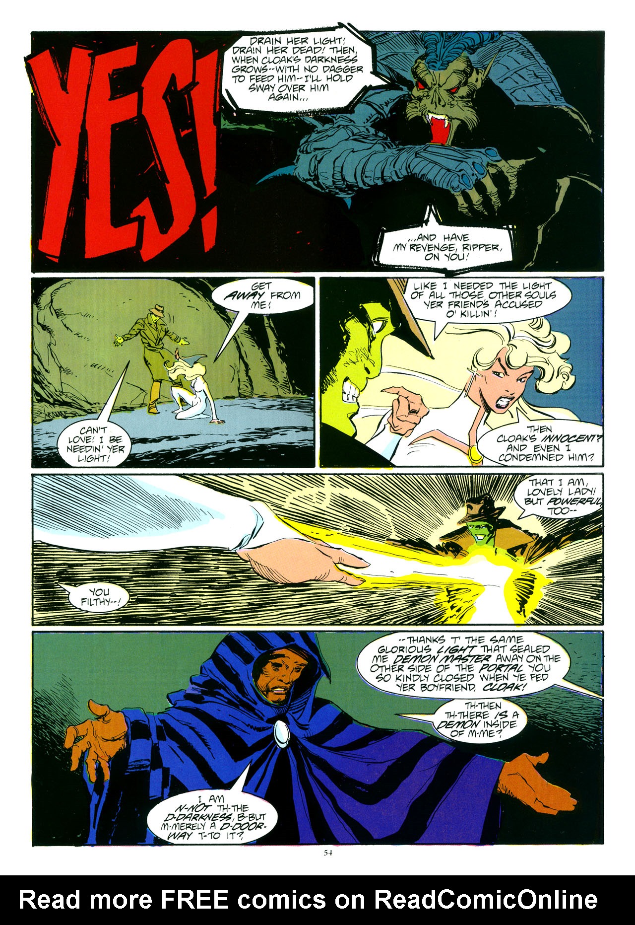 Read online Marvel Graphic Novel comic -  Issue #35 - Cloak & Dagger - Predator and Prey - 58