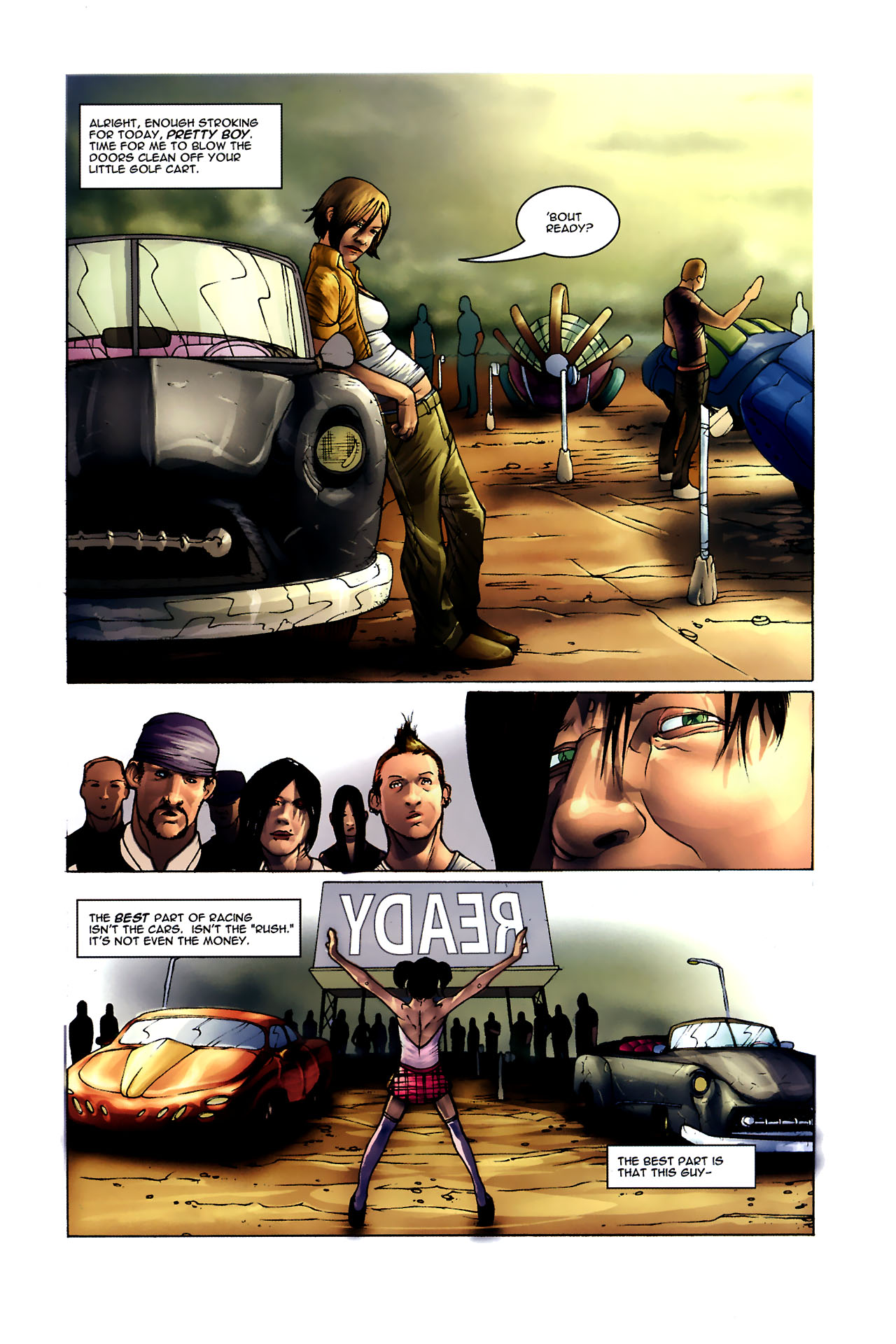 Read online Gearhead comic -  Issue #1 - 4
