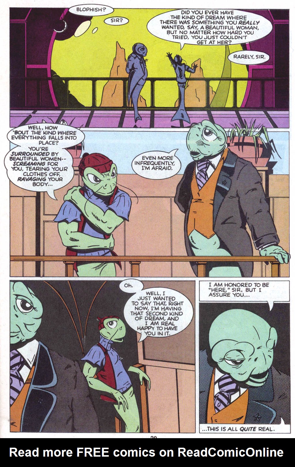 Read online Fish Police comic -  Issue #3 - 23