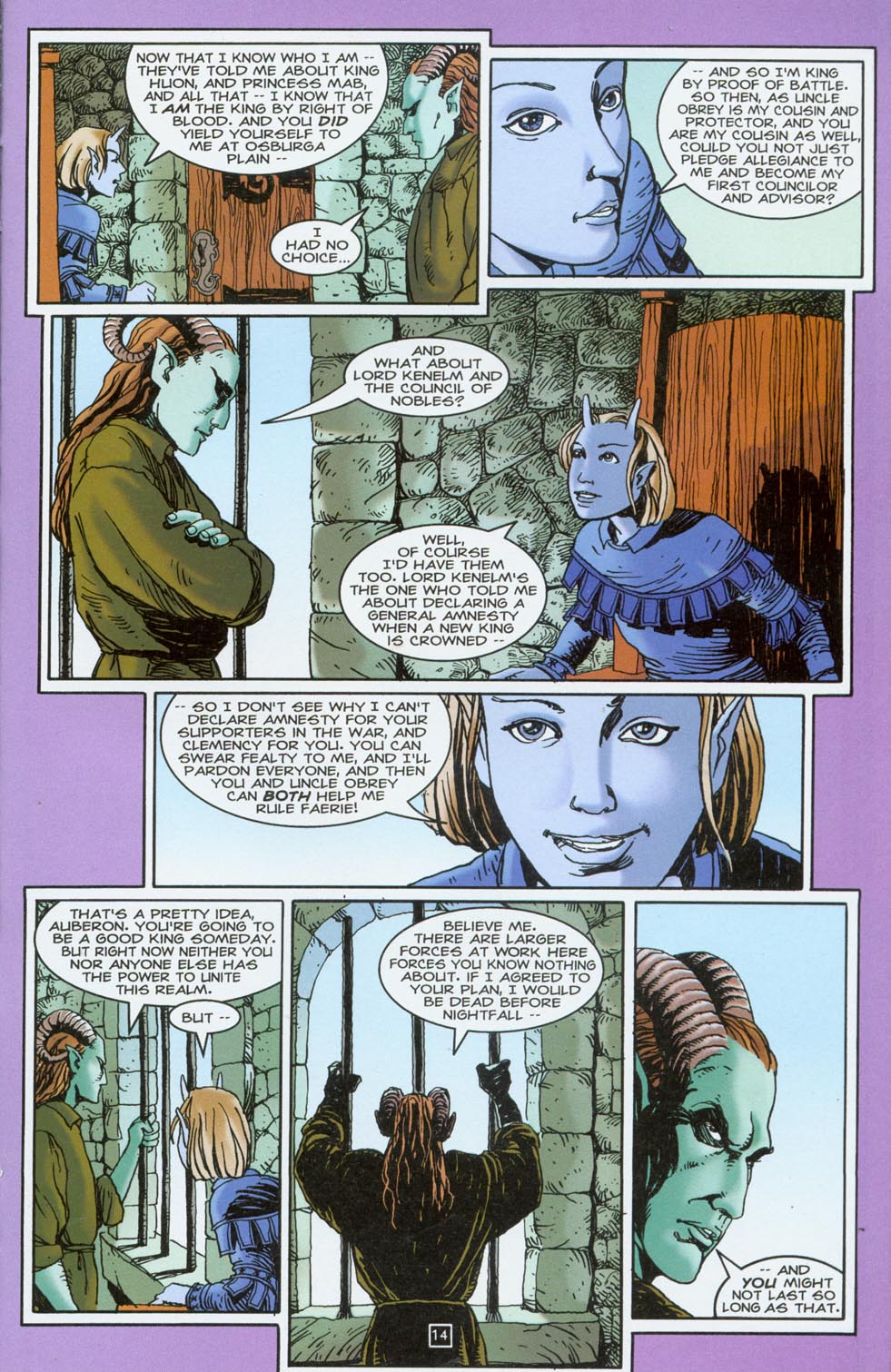 Read online The Books of Faerie: Auberon's Tale comic -  Issue #3 - 15