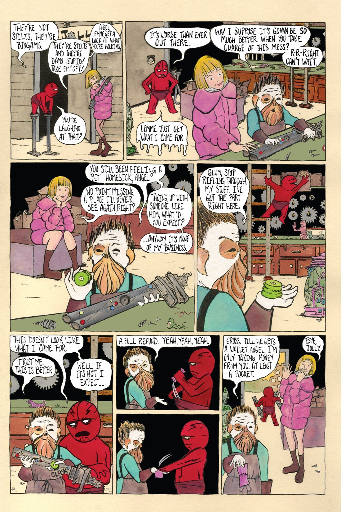 Read online Twisted Savage Dragon Funnies comic -  Issue # TPB - 82
