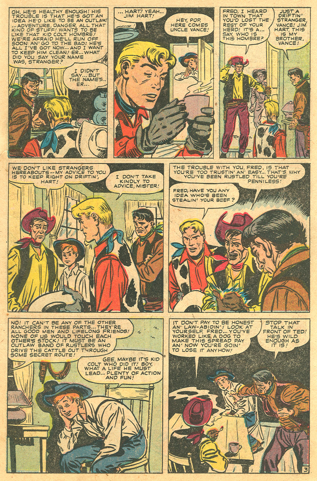 Read online Kid Colt Outlaw comic -  Issue #9 - 5