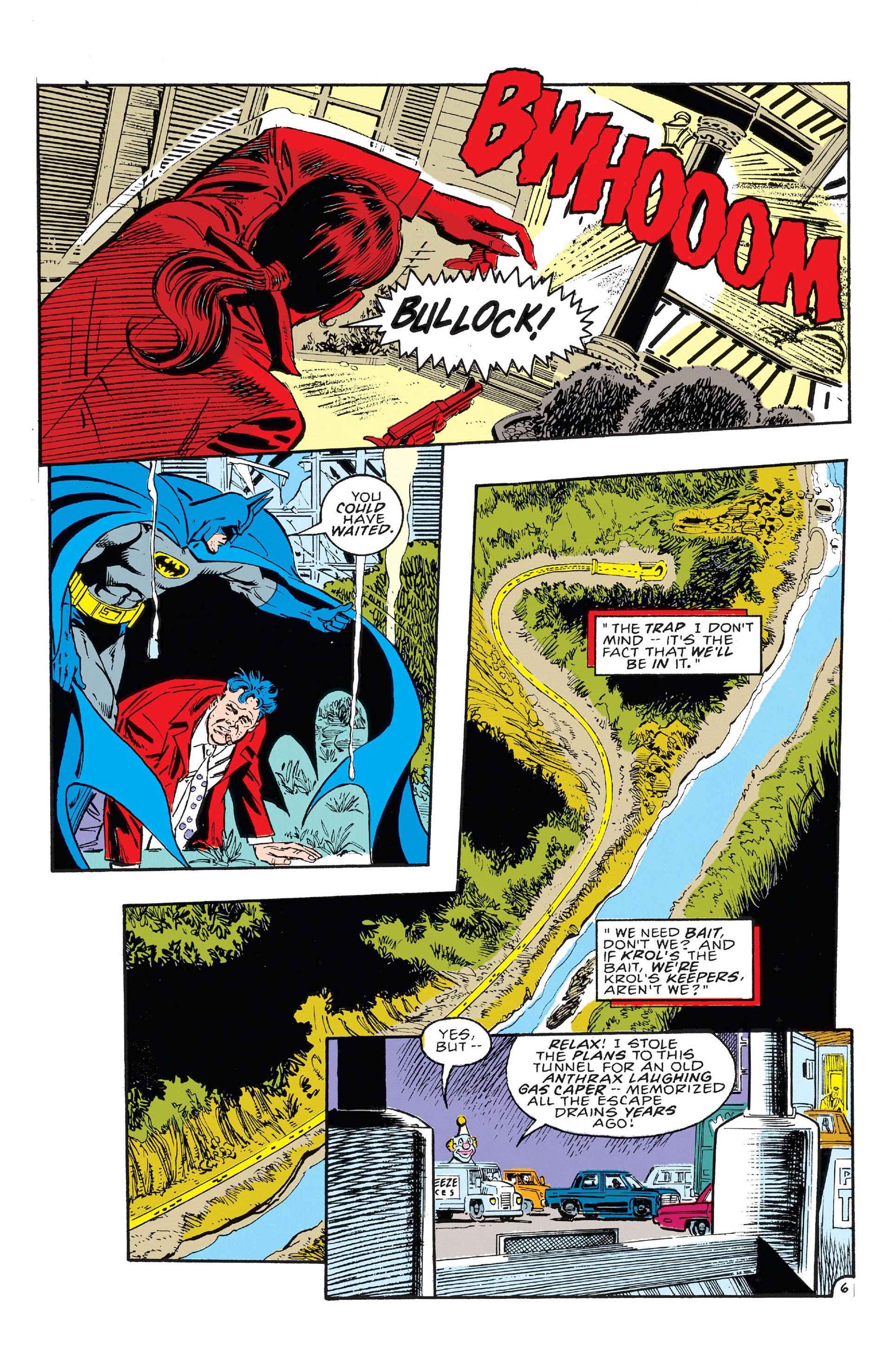 Read online Batman (1940) comic -  Issue #496 - 7