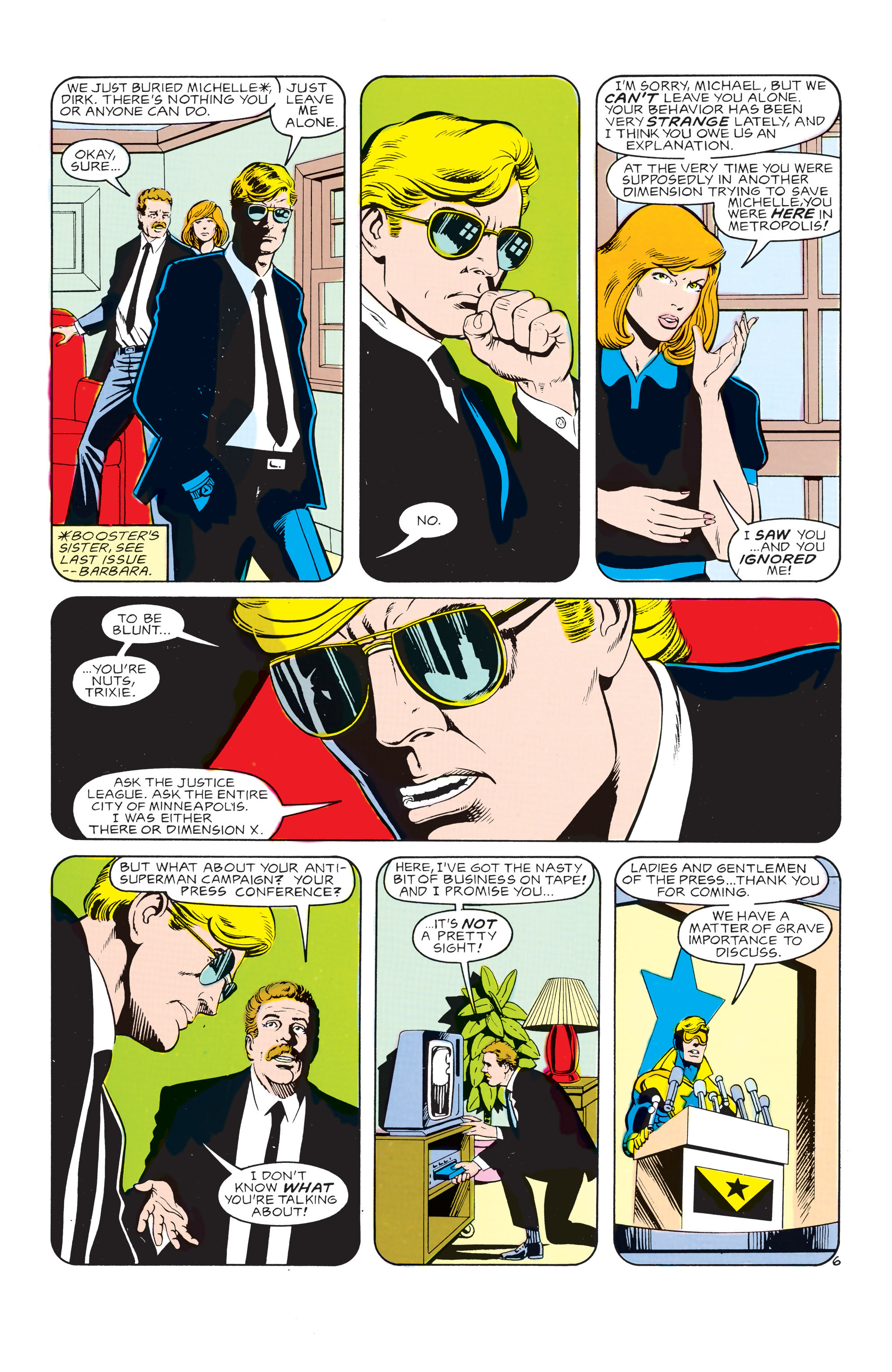 Read online Booster Gold (1986) comic -  Issue #23 - 7