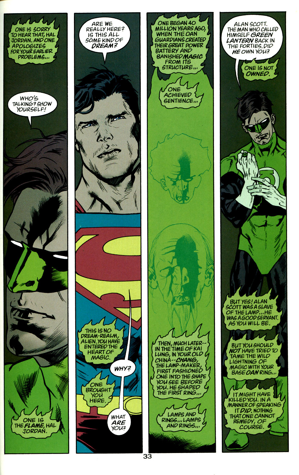 Read online Green Lantern/Superman: Legend of the Green Flame comic -  Issue # Full - 43