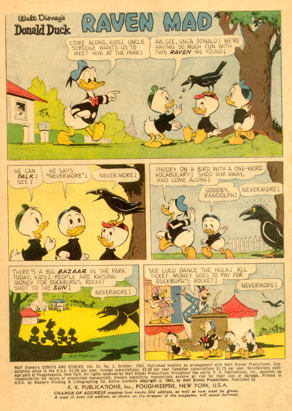 Read online Walt Disney's Comics and Stories comic -  Issue #265 - 3