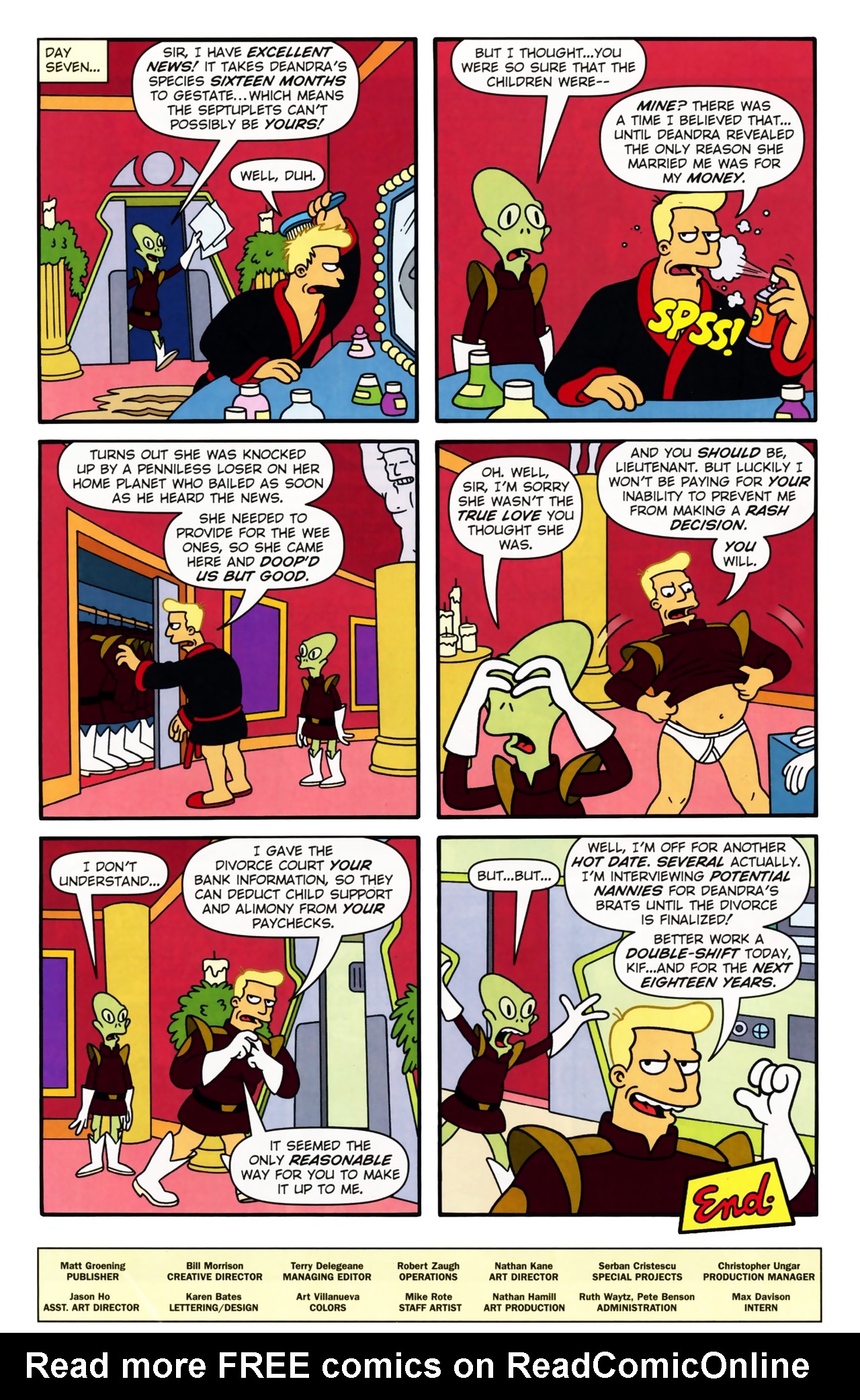Read online Futurama Comics comic -  Issue #51 - 26