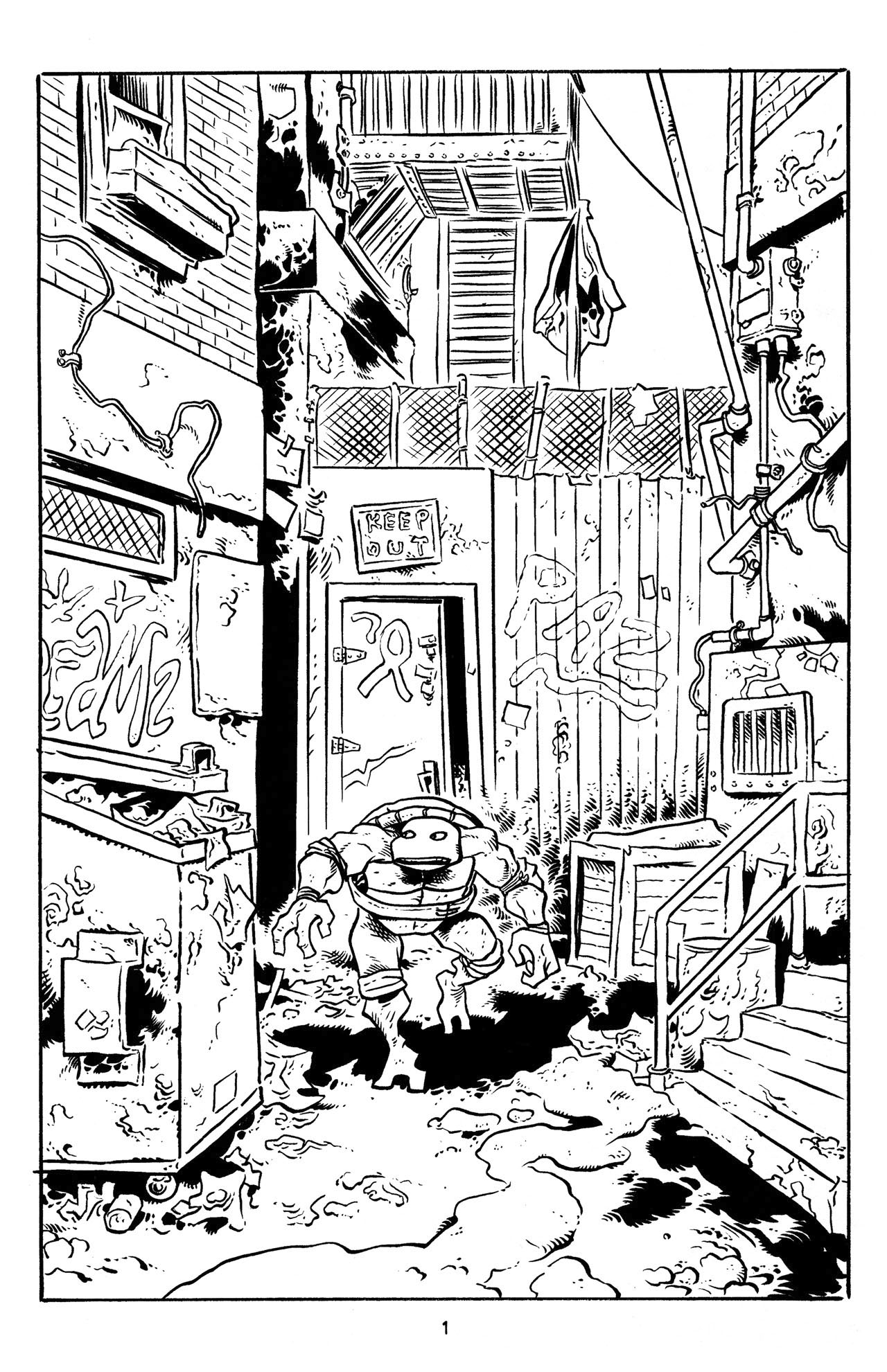 Read online Michelangelo The Third Kind comic -  Issue #2 - 3