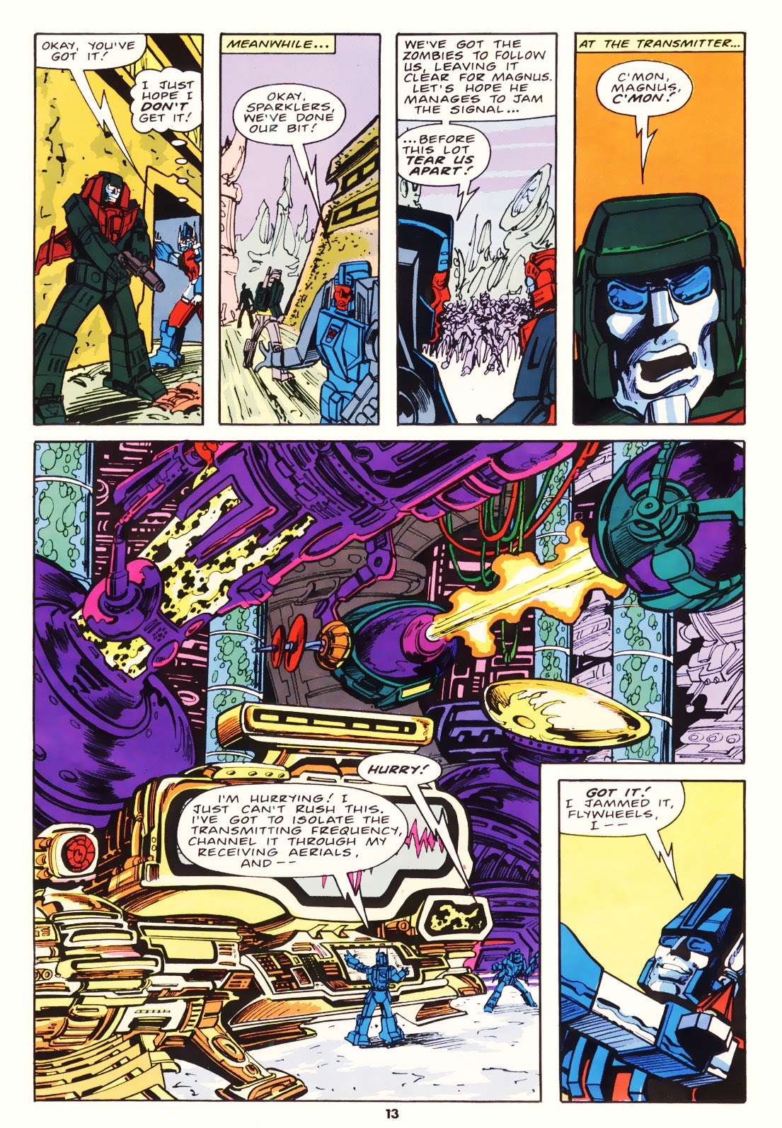Read online The Transformers (UK) comic -  Issue #165 - 12
